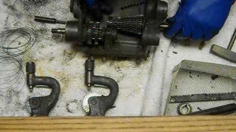 Southbend restoration #7 Gearbox disassembly