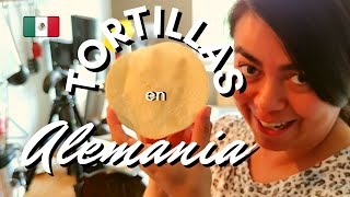 como hacer TORTILLAS y SALSA en ALEMANIA | Donde encontrar productos mexicanos | asadito rico MX