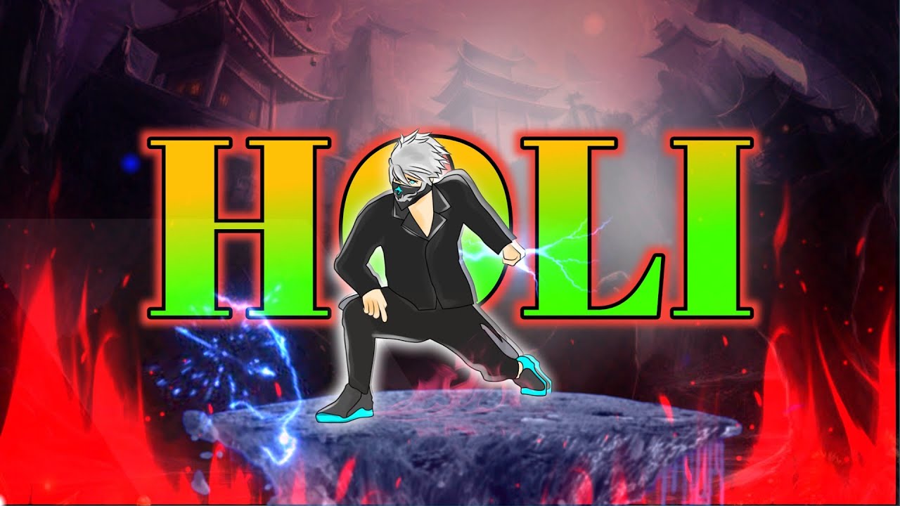 Holi Special Celebration Free Fire Video || Garena Free Fire || Must Watch - Visu Army.