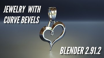 [Tutorial] Jewelry Design in Blender for Beginners - Using Custom Curve Profiles