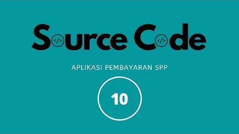 Aplikasi Pembayaran SPP Berbasis Web dengan PHP dan MySQL #10 - Proses Batal dan Cetak Laporan