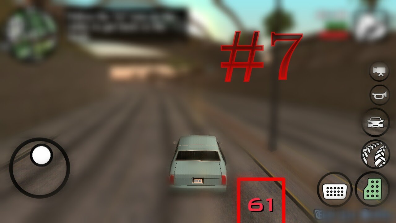 7 مود عداد السرعه الطبلون في لعبة Gta Sa للاندرويد Youtube