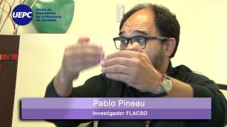 Diálogos sobre educación: Pablo Pineau