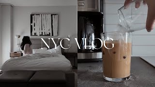 NYC DIARIES | Back in New York City, Studio Apartment Tour, Hotpot, Living Alone Diaries, NYC Vlog