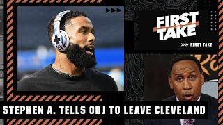 Odell Beckham must get out of Cleveland - Stephen A.'s 3 teams that should target OBJ | First Take