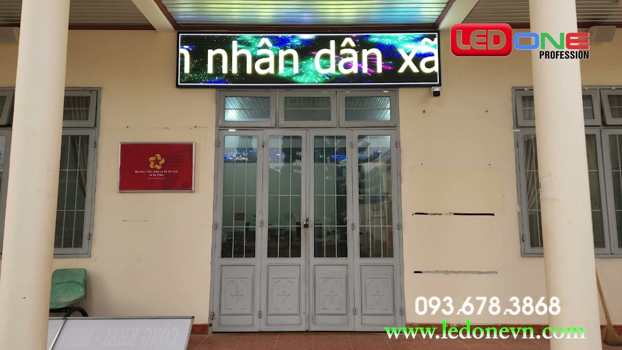 Thi công P5 Ngoài trời UBND xã Đạ Rsal Đam Rông Lâm Đồng  