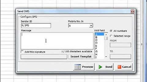 Excel API SMS Basic Video