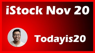 iStock/Getty images Sales and best sellers November 2020 using Todayis20