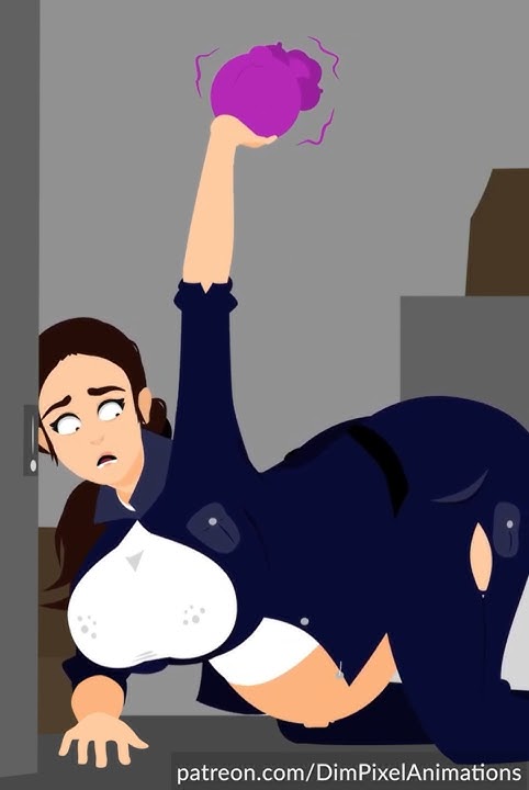 Elena (My OC) 'Lost Property Closet' Pregnancy Expansion Fertility Statue Animation #shorts