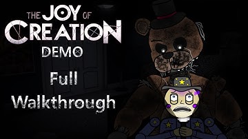 THE JOY OF CREATION Demo - Full Walkthrough