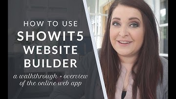 Showit 5 - An Overview and How to Use the Online Web Appication