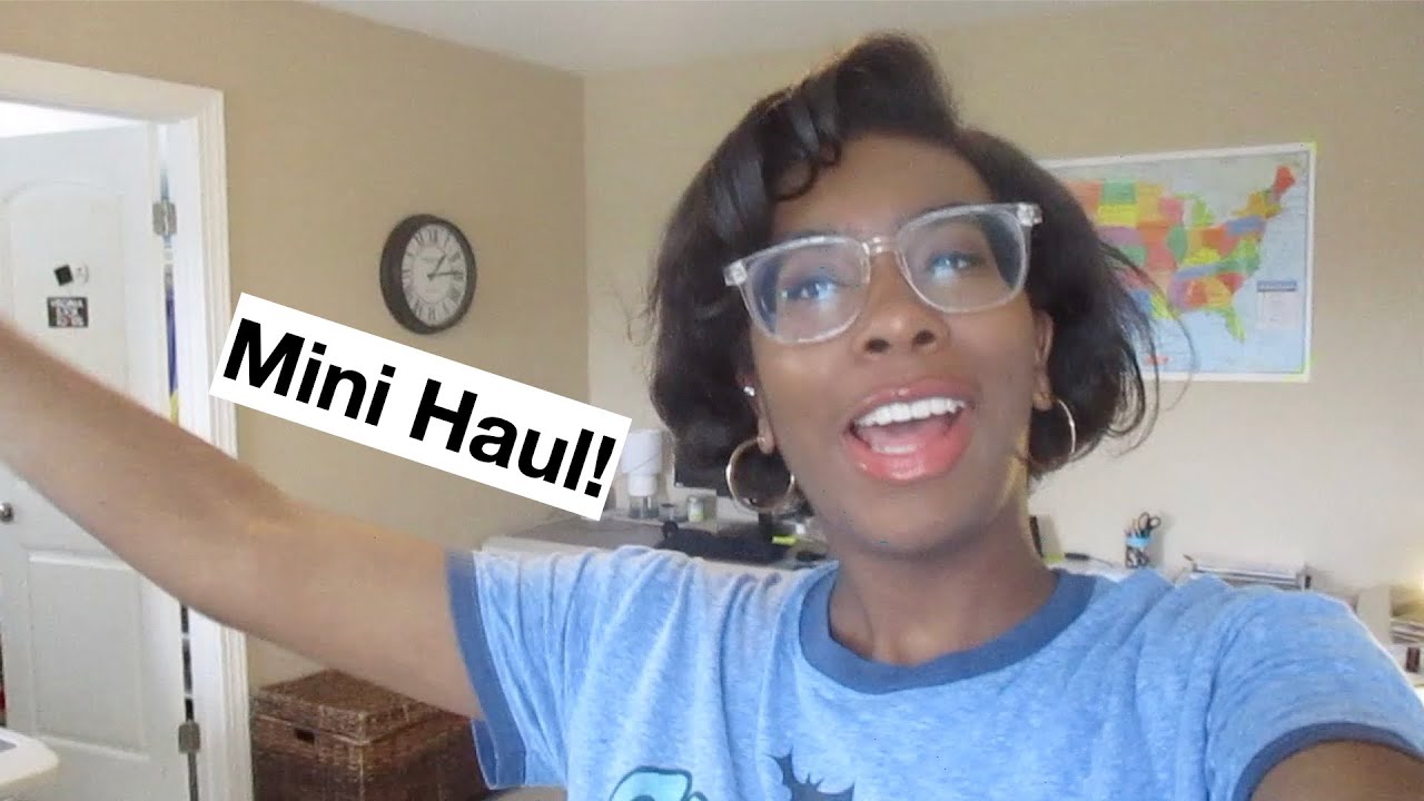 Mini Haul + New Outro! | Once In A Blue Simoon - YouTube