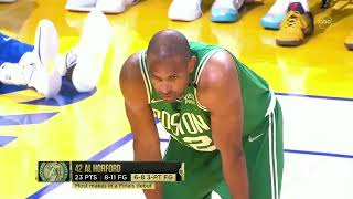 Al Horford looking like Lebron James in Miami while waiting for free throws | NBA Finals |