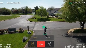Dji Air 2S Drone Obstacle Avoidance & Tracking Test