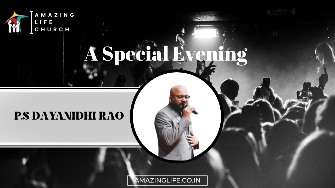 || Amazing Life Church || Special Service By Dayanidhi Rao || Live || 21 October ||