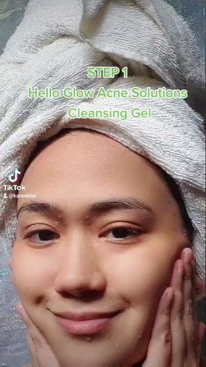 Anti acne skincare! feat. Hello Glow Acne Defense Set