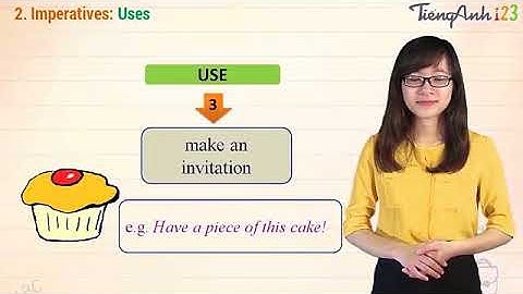 Câu mệnh lệnh trong tiếng anh