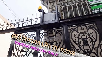 ✅ Giá motor cổng lùa 4K - Cơ khí xây dựng Vũ Khanh