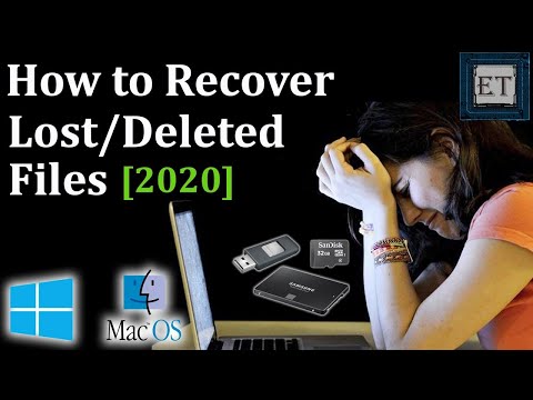 Video: How To Recover Files Deleted Long Ago