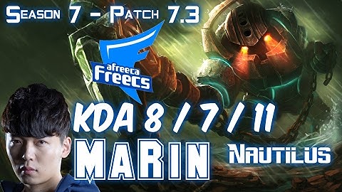 AFs MaRin NAUTILUS vs MAOKAI Top - Patch 7.3 KR Ranked
