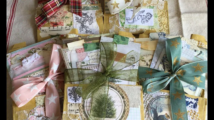 Christmas Gift Bags with Journals: Beautiful and Functional