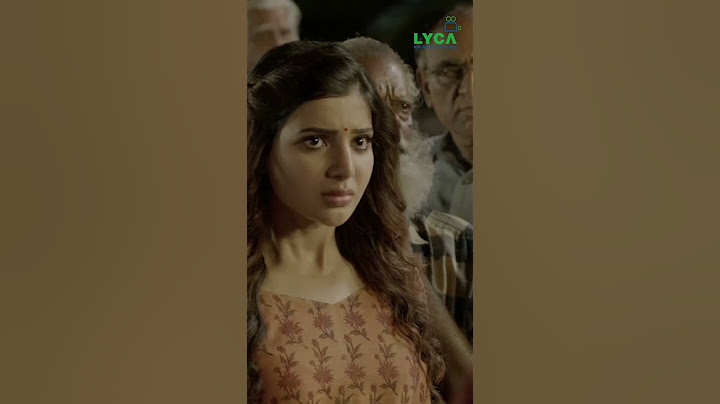 Kaththi | Emotional Scene | Vijay | Samantha | AR Murugadoss | Subaskaran | Lyca Productions