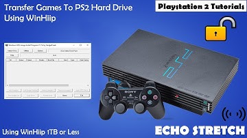 Transfer Games To PS2 1TB Or Less Hard Drive Using WinHiip 2021