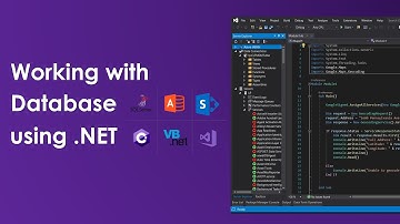 Working with Database using .NET (Access DB, OLEDB, C# .NET and VB .NET)