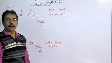 Super 30 Math Trick | For All Competitive Exams | Part-2 | #Short