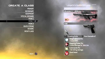 Thanx for 200 Subs! MW2 Class Setup