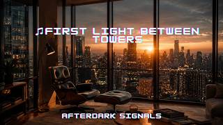 First Light Between Towers 🌅 Night LoFi Beats for Studying, Relaxing & Deep Focus