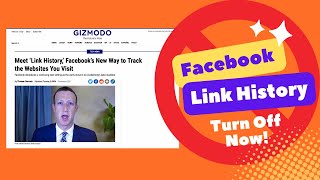 Facebook Feature, Turn Off Now How To Turn Off Link History In The Fb App