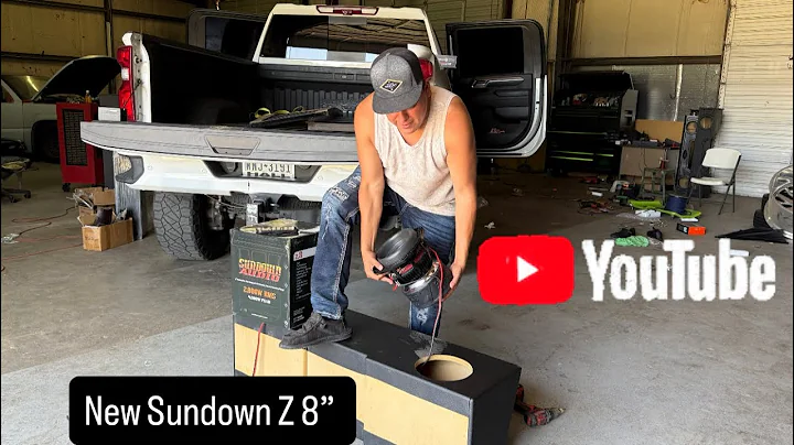 Sundown audio z 8 inch install 2025 Chevy 