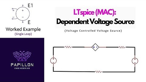 Strategic guide to Dependent Source with LTspice (MAC) -- Series Circuit