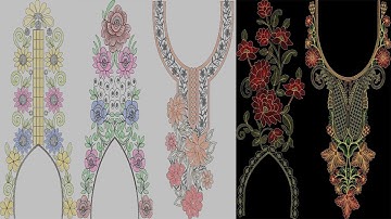 Arri And Sequence Designs Data 1-Video Part 1 (Wilcom Embroidery Designs) - Zahid Hussain