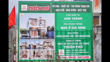 KHỞI CÔNG CÔNG TRÌNH NHÀ PHỐ HIỆN ĐẠI - TẠI KHÁNH HÒA