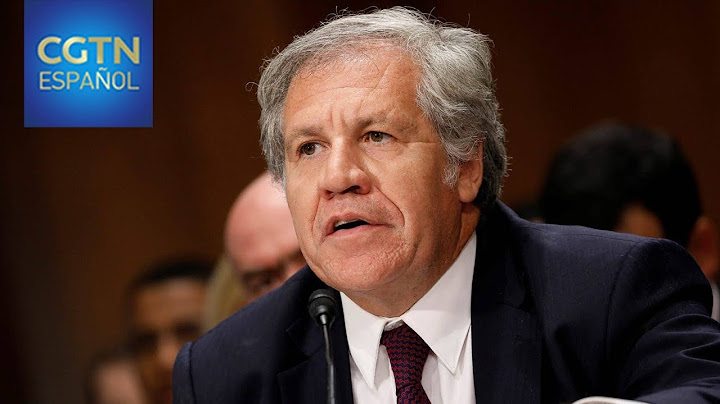 El secretario general de la OEA pide coordinación  regional para la crisis migratoria venezolana