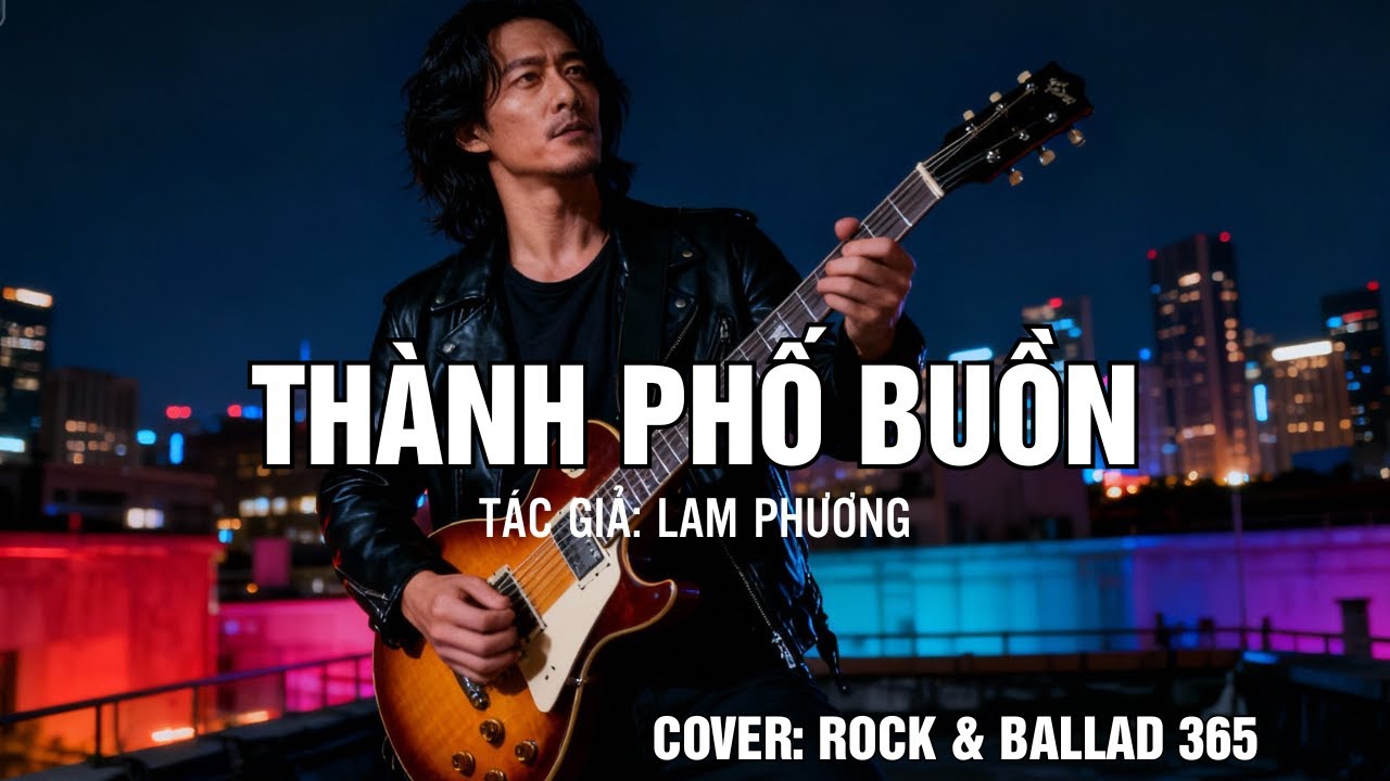 THÀNH PHỐ BUỒN | Lam Phương | Covered by Rock & Ballad 365