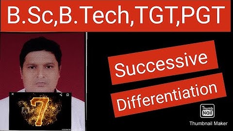 B.Sc1 successive Differentiation,Differential Calculas