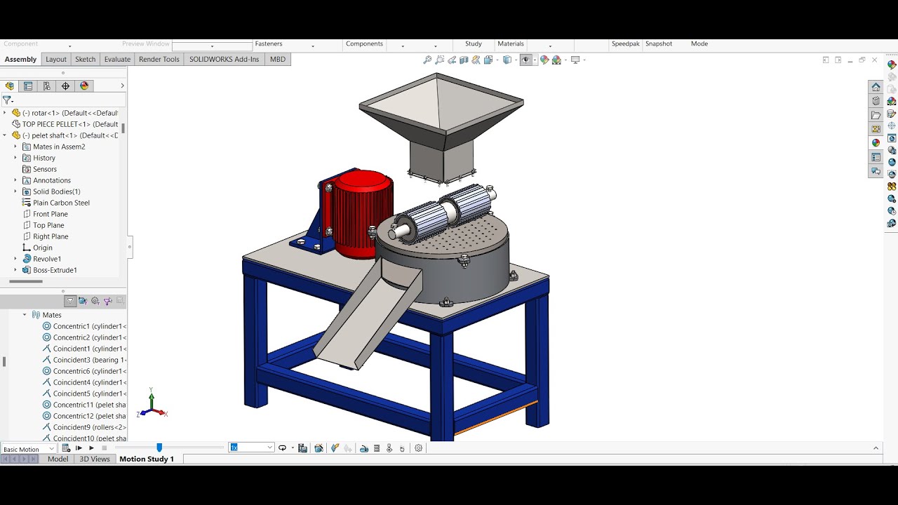 How to design pellet making machine part 15:final assemby and how to do ...