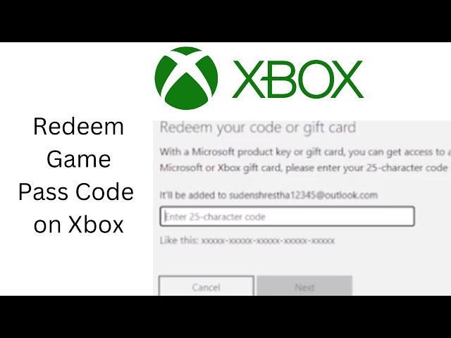 Free Xbox Game pass. Not sure if it's been redeemed. : r/xboxone