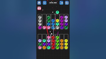Ball Sort Puzzle by Guru Game: Levels 8481, 8482, 8483, 8484, 8485