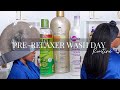 Pre-Relaxer Wash Day Routine | How I Prep My Hair For Relaxer Day! | Relaxed Hair