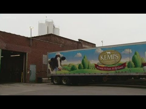 Why are dairy farmers dumping milk when there's none in stores?