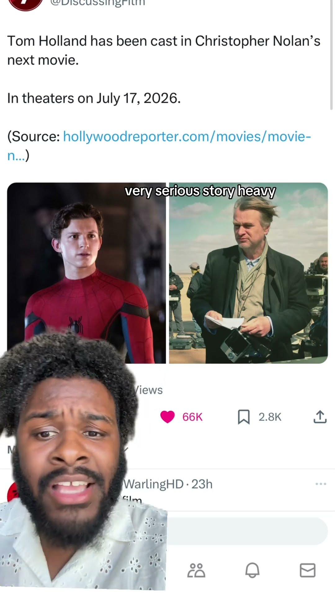 Tom Holland Cast in NEW Christopher Nolan Film!