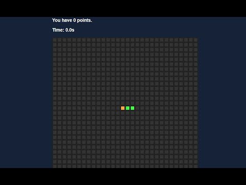 Simple Snake Game with Counter in JavaScript