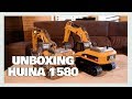 Unboxing HUINA 1580 en Español - Excavadora RC