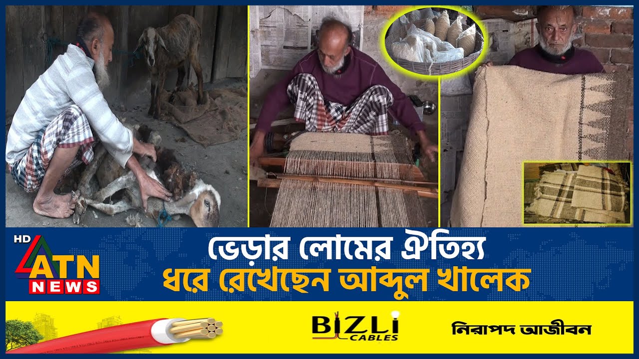 ভেড়ার লোমের ঐতিহ্য ধরে রেখেছেন চাঁপাইনবাবগঞ্জের আব্দুল খালেক | Abdul Khalek | Sheep Wool | Tradition