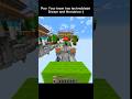 Minecraft bedwars clip #shorts #minecraft