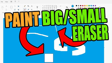How To Increase Eraser Size In Paint 2023